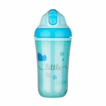 Детская термочашка Baby-Nova с трубочкой, от 6 месяцев, голубая, 250 мл (3965431) Детская термочашка Baby-Nova с трубочкой, от 6 месяцев, голубая, 250 мл (3965431)