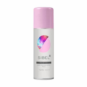 Цветной спрей для волос Sibel Hair Colour Spray Pastel, Rose, 125 мл Цветной спрей для волос Sibel Hair Colour Spray Pastel, Rose, 125 мл