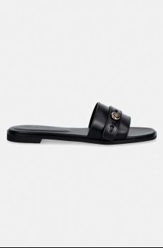 Кожаные шлепанцы Tory Burch Romy Slide