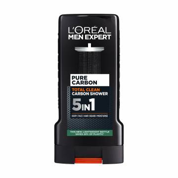 Гель для душа LOreal Paris Men Expert Total Clean 5 в 1, мужской, 300 мл Гель для душа LOreal Paris Men Expert Total Clean 5 в 1, мужской, 300 мл