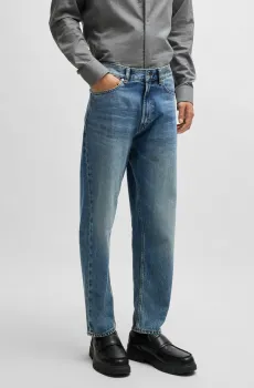 Мужские синие джинсы Синий 34 HUGO 50533616;433