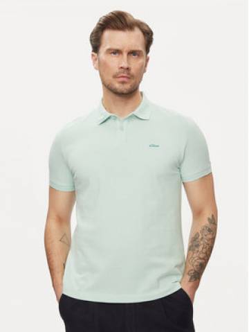 s.Oliver Поло 2141481 Зелений Slim Fit s.Oliver Поло 2141481 Зелений Slim Fit