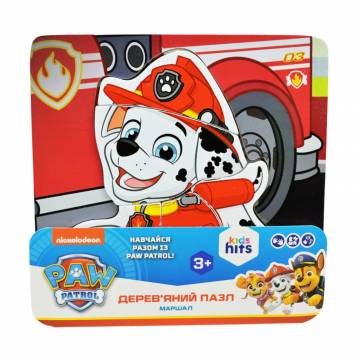 Деревянный пазл KidsHits Paw Patrol Маршал, 14.8*14.8*0.6 см, от 3 лет (KH20/054) Деревянный пазл KidsHits Paw Patrol Маршал, 14.8*14.8*0.6 см, от 3 лет (KH20/054)