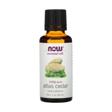 Эфирное масло Now Foods Essential Oils 100% Pure Atlas Cedar Атлас кедра, 30 мл Эфирное масло Now Foods Essential Oils 100% Pure Atlas Cedar Атлас кедра, 30 мл