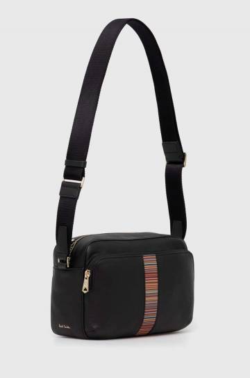 Кожаная сумочка Paul Smith цвет чёрный M1A-6796-BMULTI Кожаная сумочка Paul Smith цвет чёрный M1A-6796-BMULTI