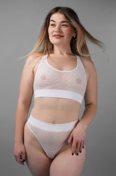 Женский белый топ Белый S brabrabra SLZ26401006