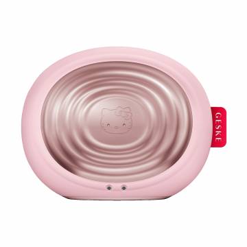 Электронная звуковая термощетка для лица Geske Sonic Thermo Facial Brush 5 в 1 by Hello Kitty розовый