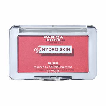Румяна-мусс для лица Parisa Cosmetics Hydro Skin Blush Mousse To Powder Pigment 03 Mauve Pink, 6 г Румяна-мусс для лица Parisa Cosmetics Hydro Skin Blush Mousse To Powder Pigment 03 Mauve Pink, 6 г
