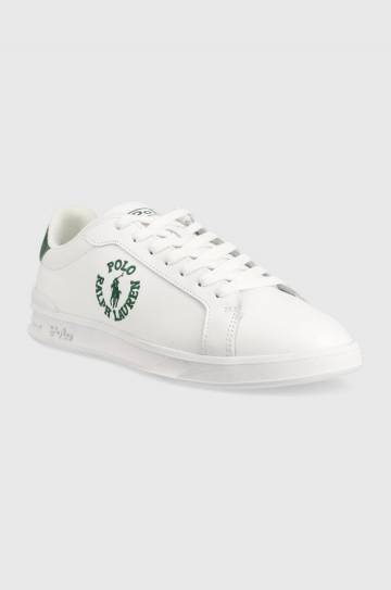 Кроссовки Polo Ralph Lauren Hrt Crt Cl цвет белый 809877600001 Кроссовки Polo Ralph Lauren Hrt Crt Cl цвет белый 809877600001