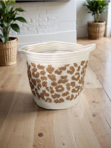 Кошик для зберігання - бежевий