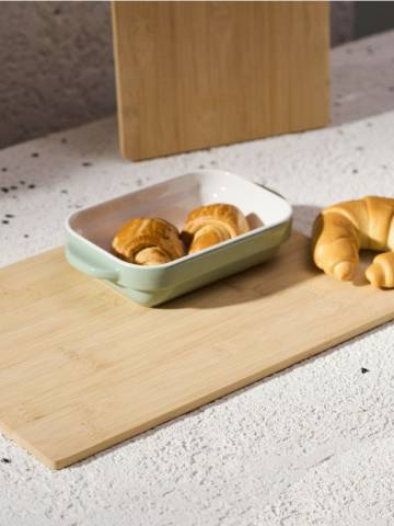 Бамбукова дошка для нарізання - бежевий