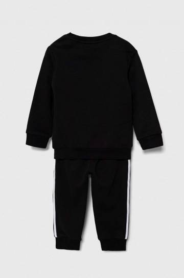 Детский спортивный костюм adidas Originals CREW SET цвет чёрный IX5150 Детский спортивный костюм adidas Originals CREW SET цвет чёрный IX5150