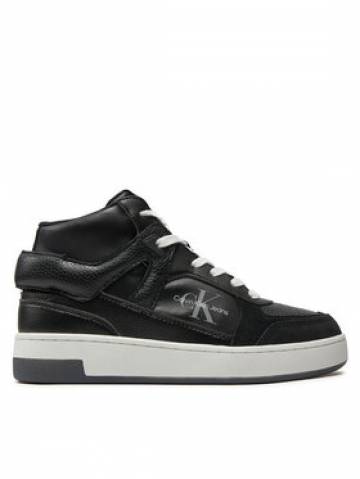 Calvin Klein Jeans Снікерcи Basket Cupsole High Mix Ml Mtr YW0YW01489 Чорний Calvin Klein Jeans Снікерcи Basket Cupsole High Mix Ml Mtr YW0YW01489 Чорний
