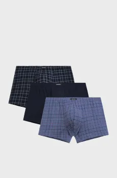 Мужские боксеры (3 шт) Разноцветный L Atlantic 3MH-234