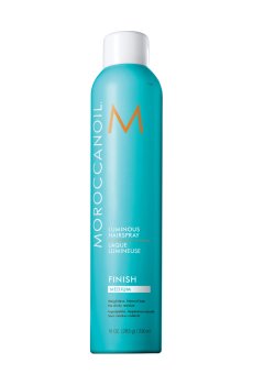 Уценка! Сияющий лак для волос Moroccanoil Finish Luminous Hairspray Medium Finish средней фиксации, 330 мл
