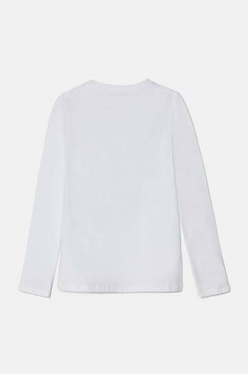 Детский лонгслив Pinko Up цвет белый F4PIJGTH054