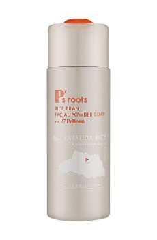 Энзимная пудра для умывания Pelican Rice Bran Facial Powder Soap на основе рисовых отрубей, 70 г