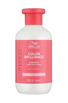 Шампунь Wella Professionals Invigo Color Brilliance Shampoo для окрашенных нормальных и тонких волос, с лаймовой икрой, 300 мл