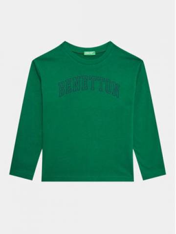 United Colors Of Benetton Блузка 3096C10D9 Зелений Regular Fit United Colors Of Benetton Блузка 3096C10D9 Зелений Regular Fit