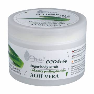 Уценка! Скраб для тела AVA Laboratorium Eco Body Natural Sugar Scrub Aloe Vera Алоэ вера, 250 г Уценка! Скраб для тела AVA Laboratorium Eco Body Natural Sugar Scrub Aloe Vera Алоэ вера, 250 г