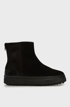 Женские черные замшевые полусапоги Черный 37 Gant 29543783