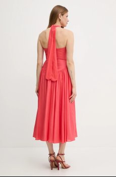 Платье с примесью шелка Bardot