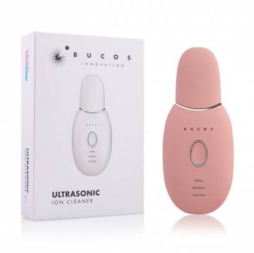 Ультразвуковой ионный скрабер для лица BUCOS Ultrasonic Ion Cleaner U1, персиковый Ультразвуковой ионный скрабер для лица BUCOS Ultrasonic Ion Cleaner U1, персиковый