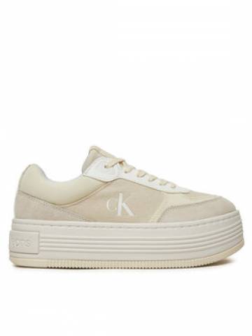 Calvin Klein Jeans Снікерcи YW0YW01638 Бежевий Calvin Klein Jeans Снікерcи YW0YW01638 Бежевий