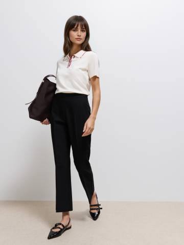 Mohito - Розкльошені штани - чорний - 38