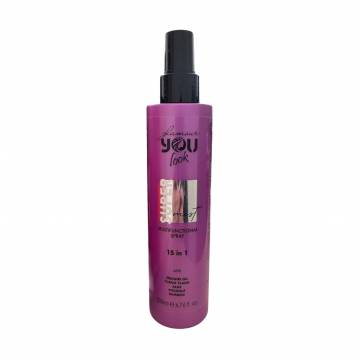 Увлажняющий защитный спрей мгновенного действия для волос You Look Professional Glamour Super Mist, 200 мл Увлажняющий защитный спрей мгновенного действия для волос You Look Professional Glamour Super Mist, 200 мл