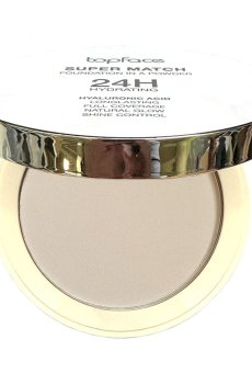 Компактная пудра для лица TopFace Super Match Foundation 01, 10 г