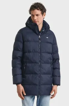 Мужская темно-синяя куртка CLOUD Синий 3XL Gant 7006535