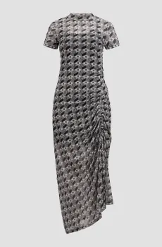 Женское платье с узором Разноцветный S HUGO 50537179;963