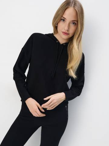 Mohito - Трикотажне худі - чорний - XL Mohito - Трикотажне худі - чорний - XL