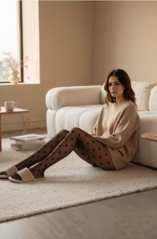 Колготки - чорний