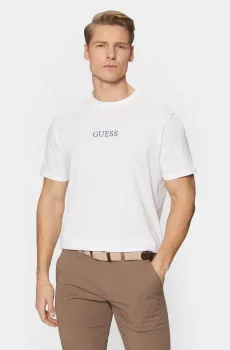 Мужская белая футболка Белый L Guess M5RI58.K9RM1;G011