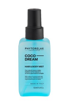 Парфюмированный спрей для тела и волос Phytorelax Laboratories Coco Dream Hair & Body Mist Кокосовая мечта, 100 мл