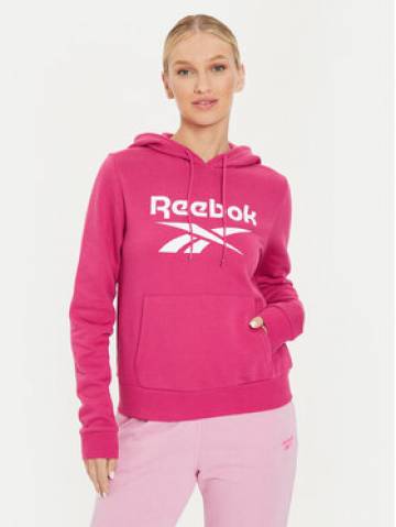 Reebok Світшот Fleece Hoodie Рожевий Regular Fit Reebok Світшот Fleece Hoodie Рожевий Regular Fit