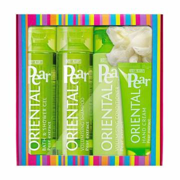 Уценка! Набор для тела Mades Cosmetics Body Resort Oriental Pear с экстрактом груши, 5 предметов