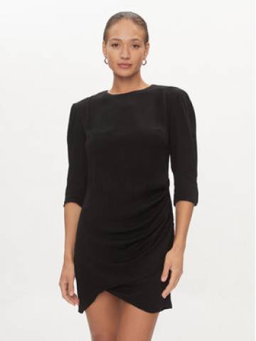 DKNY Коктейльна сукня D2A4B345 Чорний Regular Fit DKNY Коктейльна сукня D2A4B345 Чорний Regular Fit