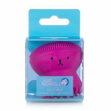 Силиконовая щеточка для умывания Just Kawaii Octopus Силиконовая щеточка для умывания Just Kawaii Octopus
