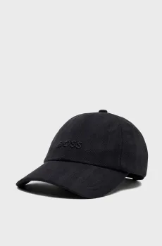 Мужская черная кепка Черный ONESIZE BOSS 50566247;001