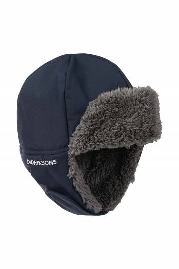 Детская шапка Didriksons BIGGLES CAP цвет синий Детская шапка Didriksons BIGGLES CAP цвет синий