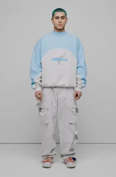 Мужской свитшот Curved Piping C GOTS Разноцветный M Preach 206267