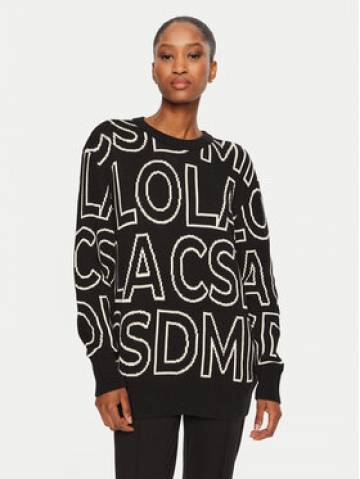 lola_casademunt Светр LF2411011 Чорний Regular Fit lola_casademunt Светр LF2411011 Чорний Regular Fit