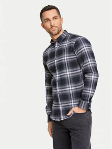 Lindbergh Сорочка 30-225054 Сірий Relaxed Fit Lindbergh Сорочка 30-225054 Сірий Relaxed Fit