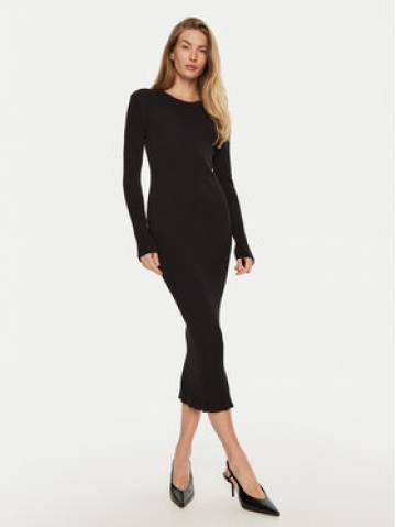 Silvian Heach Трикотажна сукня Chikio GPA24081VE Чорний Slim Fit Silvian Heach Трикотажна сукня Chikio GPA24081VE Чорний Slim Fit