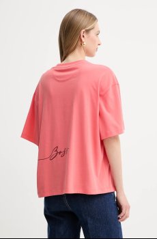 Хлопковая футболка BOSS Orange C_Eboyfriend_5