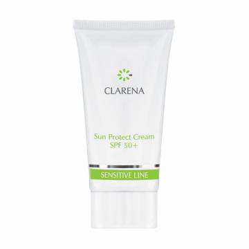 Уценка! Солнцезащитный крем для лица Clarena Sensitive Line Sun Protect Cream SPF 50+, 30 мл Уценка! Солнцезащитный крем для лица Clarena Sensitive Line Sun Protect Cream SPF 50+, 30 мл