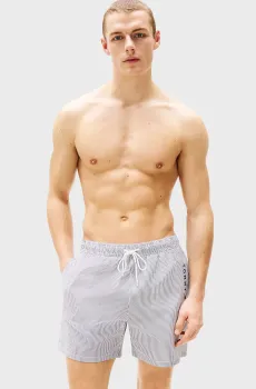 Мужские плавательные шорты в полоску Разноцветный L Tommy Hilfiger UM0UM03265